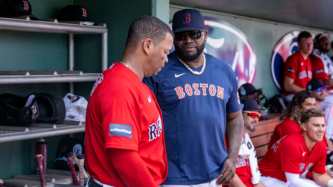 Rafael Devers y David Ortiz tuvieron una buena relación previo a que el primero fuera cambiado de Medias Rojas a Gigantes
