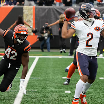 DJ Moore throwing? Hey, it's one way to ensure the Bears get him a touch.