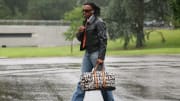 Le look original de Jules Koundé avait beaucoup fait parler, lors du rassemblement des Bleus à Clairefontaine.