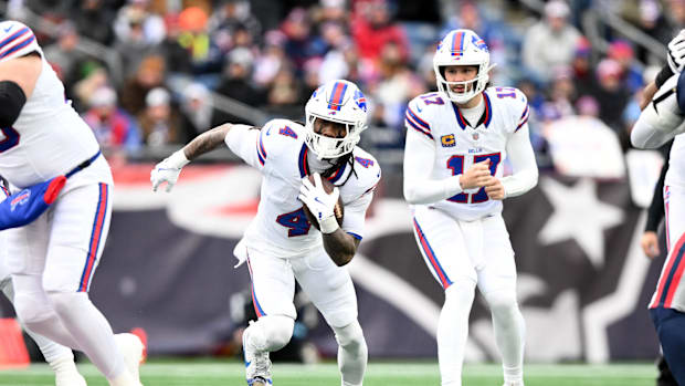 Josh Allen and James Cook