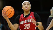 NC State guard Zoe Brooks scored 33 points as the Wolfpack upset No. 1 Notre Dame on Sunday.