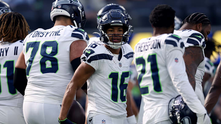 Tyler Lockett of the Seattle Seahawks