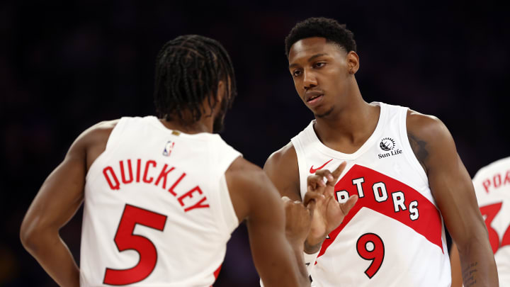 Immanuel Quickley and RJ Barrett, Toronto Raptors