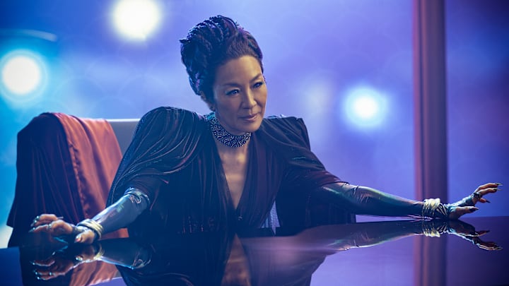 Michelle Yeoh as Georgiou in Star Trek: Section 31, streaming on Paramount+, 2024. Photo Credit: Jan Thijs/Paramount+