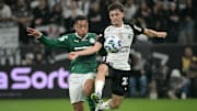 Palmeiras e Corinthians empataram no último Derby de 2025