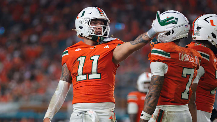 Miami Hurricanes quarterback Carson Beck is looking to lead his team to a 4-0 start. Miami Hurricanes quarterback Carson Beck is looking to lead his team to a 4-0 start.