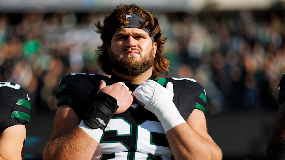 New York Jets center Joe Tippmann
