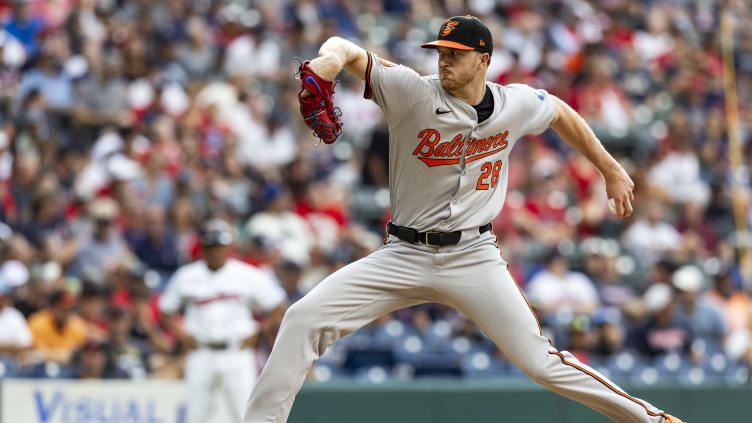 Baltimore Orioles pitcher Trevor Rogers