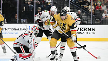 Chicago Blackhawks v Vegas Golden Knights