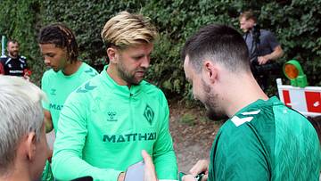 Niclas Füllkrug ist zurück bei Werder Bremen Niclas Füllkrug ist zurück bei Werder Bremen
