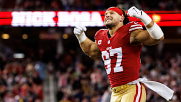 San Francisco 49ers defensive end Nick Bosa (97)