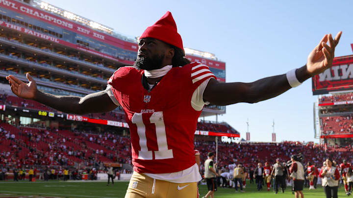 San Francisco 49ers wide receiver Brandon Aiyuk (11)