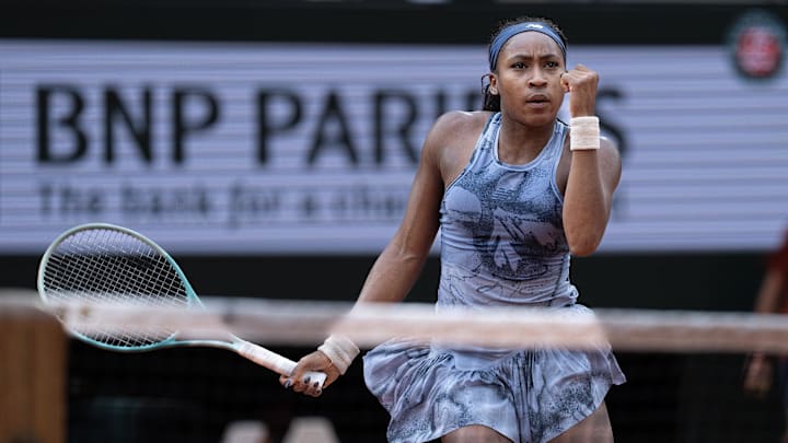 Gauff kept her eyes on the prize in Paris. 