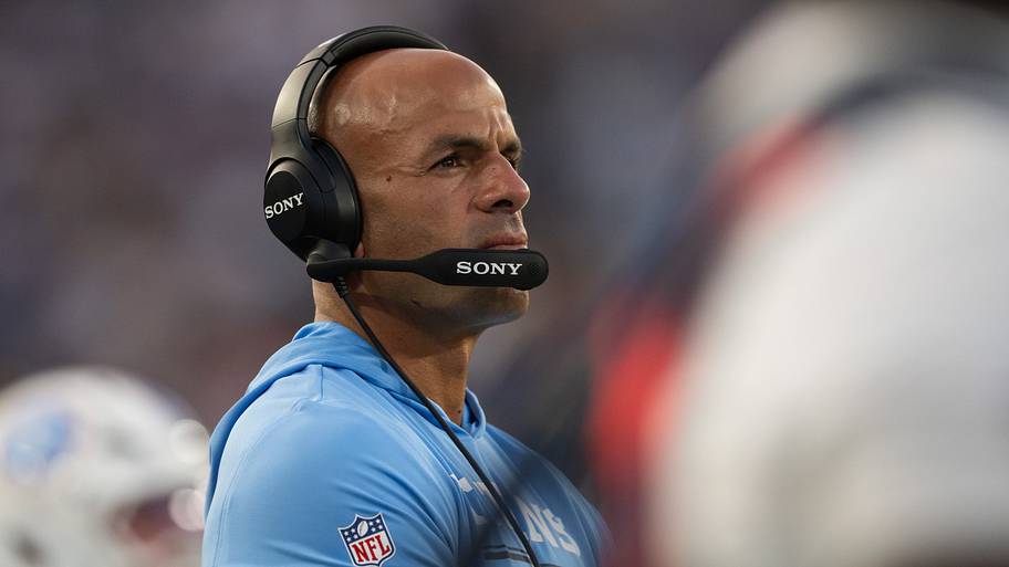 Tennessee Titans head coach Robert Saleh