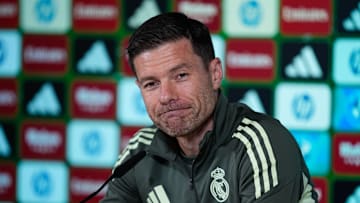 Xabi Alonso Press Conference For Real Madrid - Laliga Ea Sports