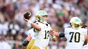 Notre Dame QB Riley Leonard