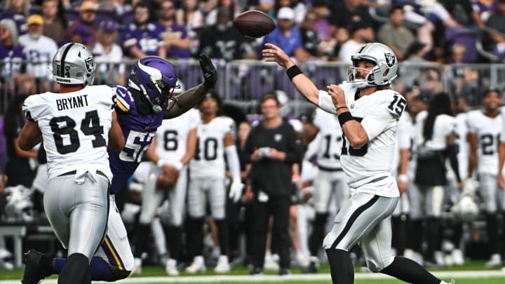 Las Vegas Raiders v Minnesota Vikings