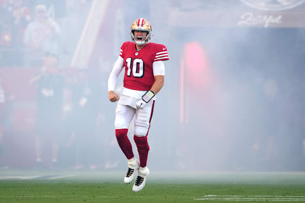 The San Francisco 49ers are rolling behind quarterback Mac Jones.