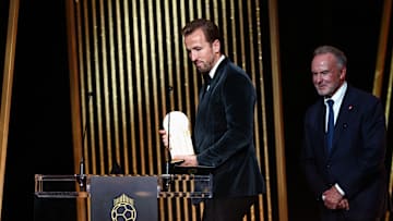 Kane picked up silverware at the Ballon d'Or