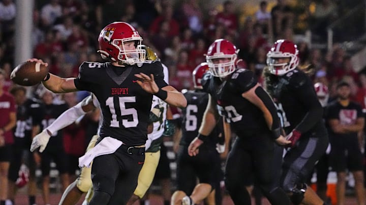 In addition to successful season on the field which included a trip to the Arizona Class 6A state playoffs, Brophy Prep was one of 95 high school football teams nationwide honored for academic excellence by the National Football Foundation. In addition to successful season on the field which included a trip to the Arizona Class 6A state playoffs, Brophy Prep was one of 95 high school football teams nationwide honored for academic excellence by the National Football Foundation.