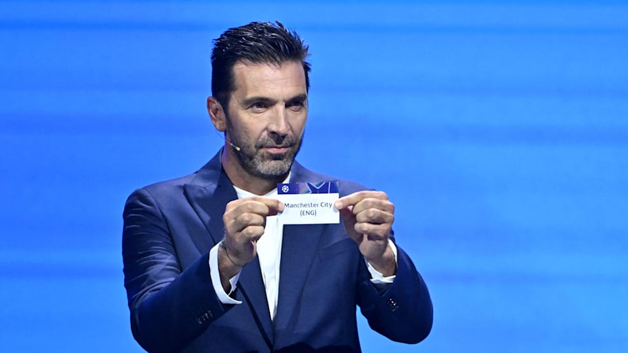 Gianluigi Buffon helped do the Champions League draw for 2024-25.