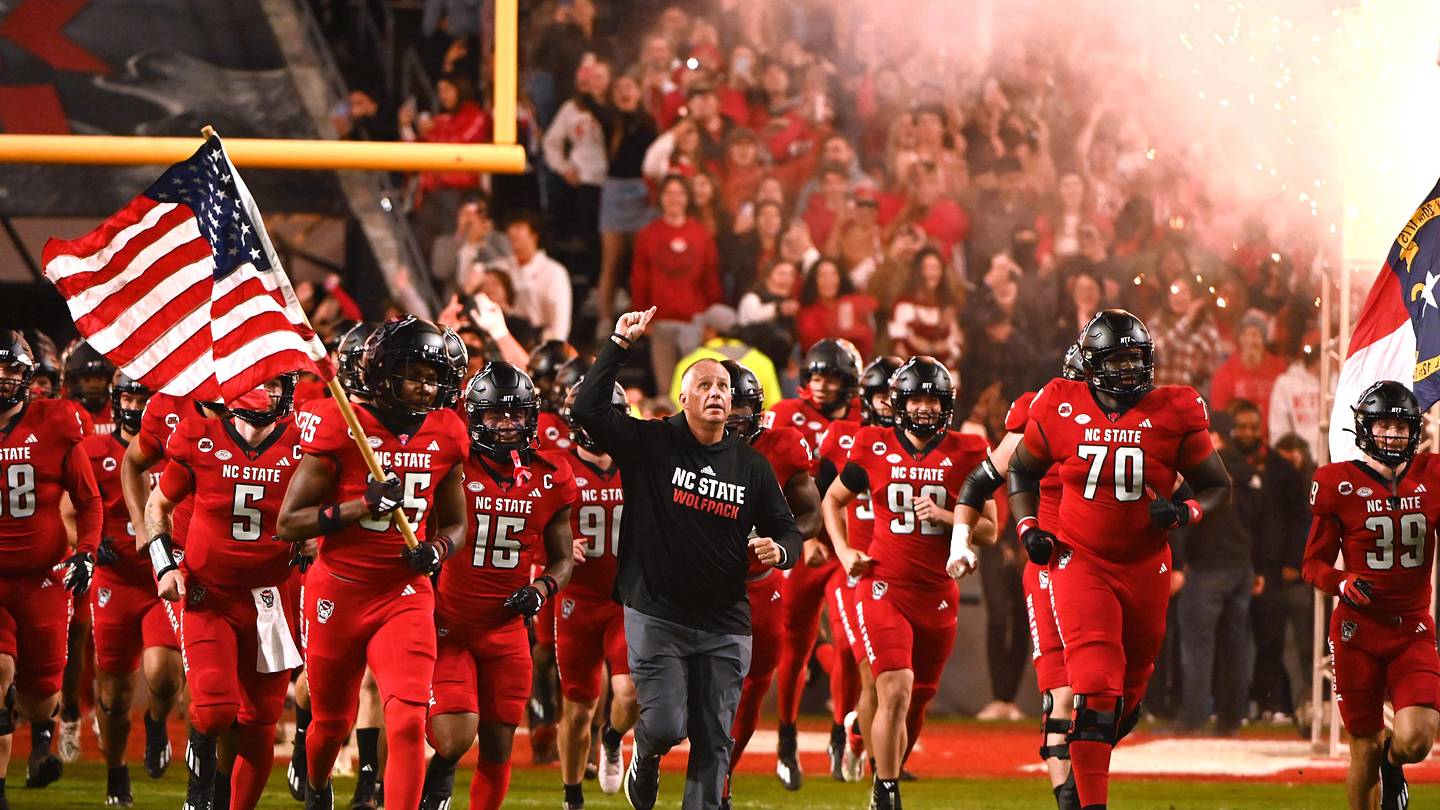 NC State Football: Mic'd Up 300-Pounder Performs Rain Dance
