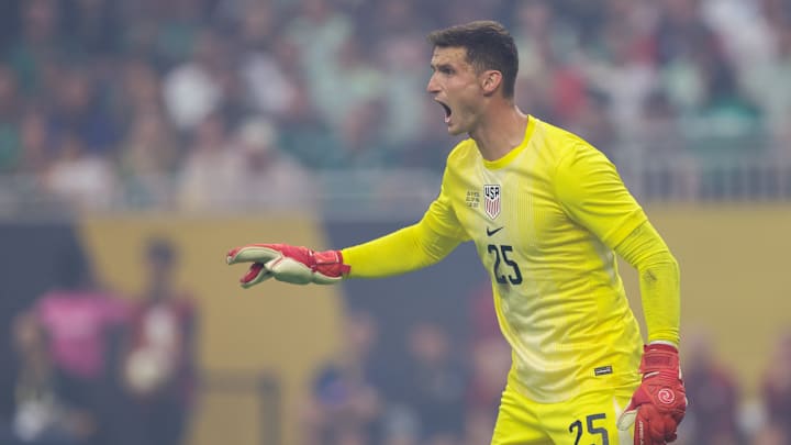 Matt Freese of the USMNT and NYCFC
