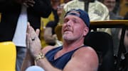 ESPN sports analyst Pat McAfee enjoys watching the Boston Celtics and the Indiana Pacers in the 2024 NBA Playoffs