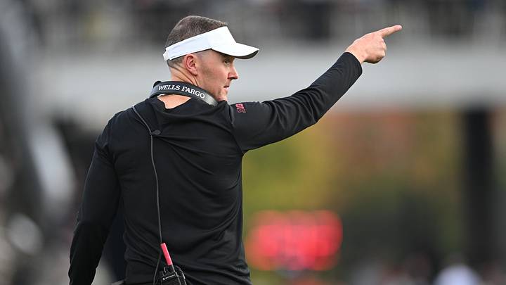 Sep 13, 2025; West Lafayette, Indiana, USA; Southern California Trojans head coach Lincoln Riley reacts during the first quarter against the Purdue Boilermakers at Ross-Ade Stadium. Mandatory Credit: Marc Lebryk-Imagn Images