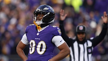 Isaiah Likely had one touchdown Sunday, but thought he had a second.