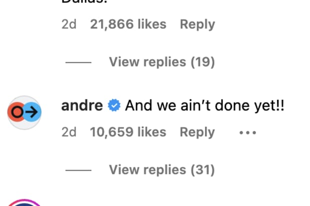 Il post su Instagram di Klay Thompson 