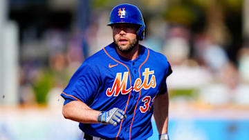 New York Mets first baseman Darin Ruf 