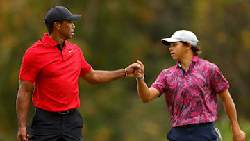 Tiger Woods, Charlie Woods - PNC Championship