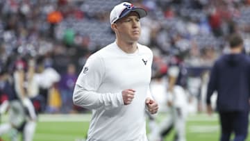 Houston Texans offensive coordinator Bobby Slowik