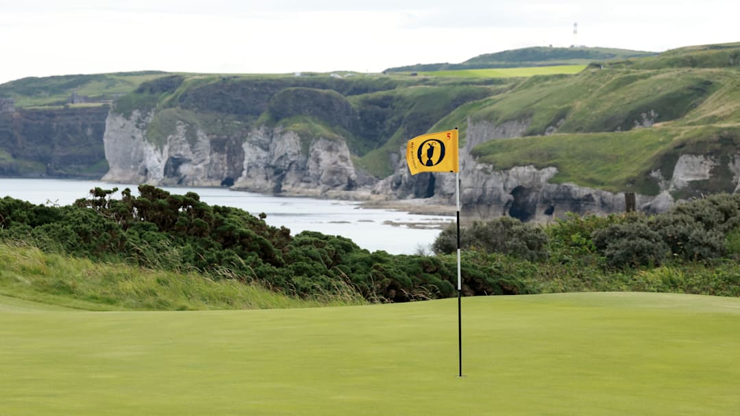 A view at Royal Portrush, home of the 2025 Open Championship
