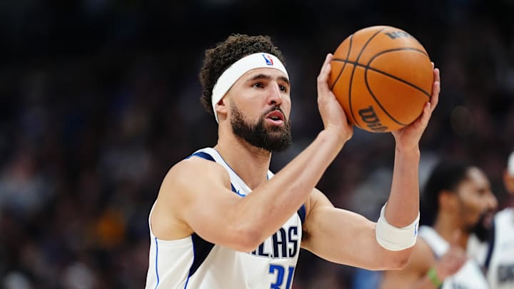 Dallas Mavericks guard Klay Thompson. Dallas Mavericks guard Klay Thompson.