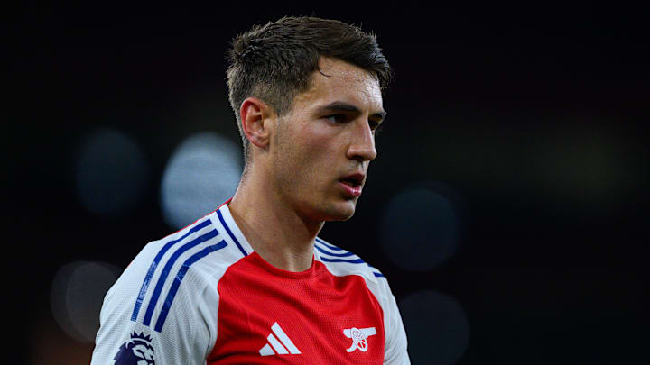 Jakub Kiwior found himself losing a battle for minutes at Arsenal. Jakub Kiwior found himself losing a battle for minutes at Arsenal.