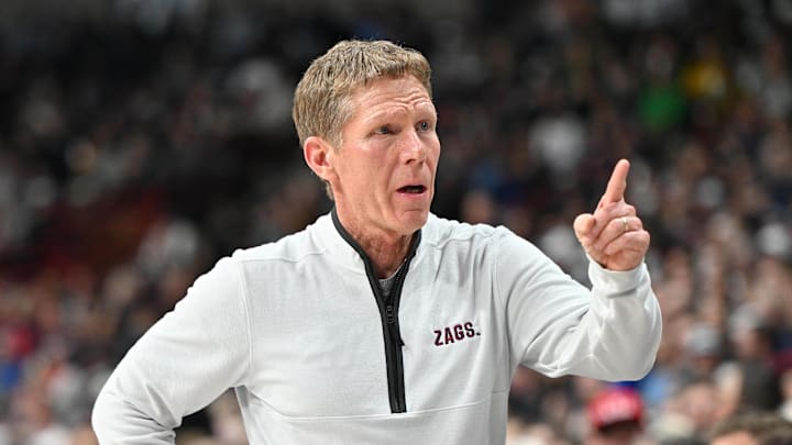 Gonzaga coach Mark Few leads his No. 3-ranked Bulldogs against No. 14 Indiana on Thursday in the Battle 4 Atlantis. Gonzaga coach Mark Few leads his No. 3-ranked Bulldogs against No. 14 Indiana on Thursday in the Battle 4 Atlantis.