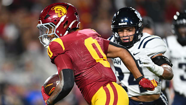 USC Trojans running back Quinten Joyner