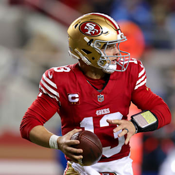 San Francisco 49ers quarterback Brock Purdy.