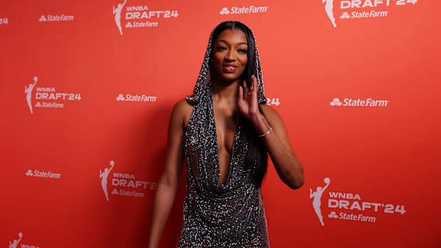 Former LSU Tiger and NCAA champion Angel Reese was drafted by the Chicago Sky in the first round of the 2024 WNBA Draft.