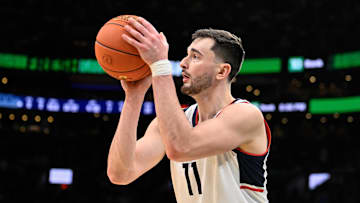 Alex Karaban and UConn are favored against Arizona on Wednesday.