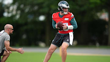 Former Syracuse football star quarterback Kyle McCord made his NFL debut on Thursday night. It didn't go well for McCord.