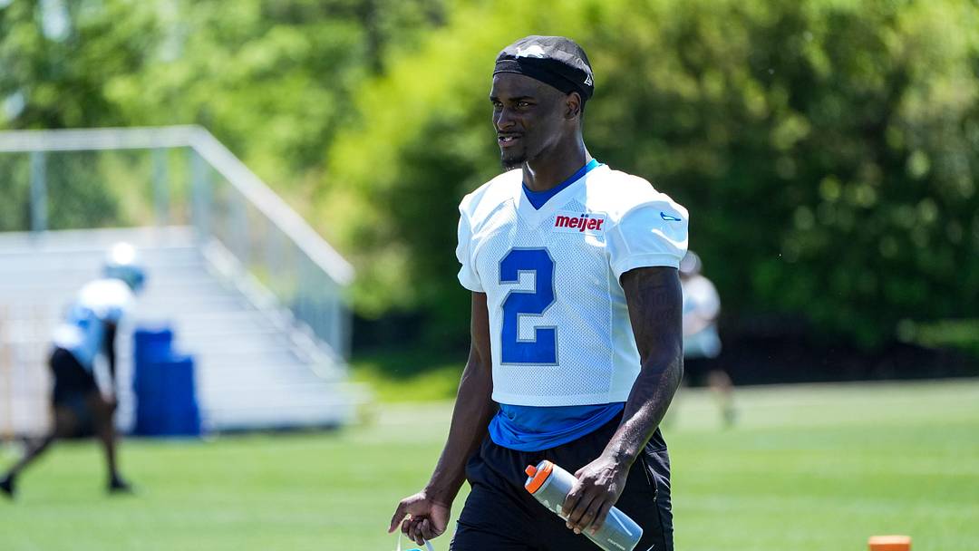 Detroit Lions cornerback Ennis Rakestraw Jr. (2) walks off the field after practice during OTAs at Meijer Performance Center in Allen Park on Friday, May 29, 2026. Detroit Lions cornerback Ennis Rakestraw Jr. (2) walks off the field after practice during OTAs at Meijer Performance Center in Allen Park on Friday, May 29, 2026.
