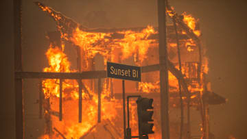Powerful Winds Fuel Multiple Fires Across Los Angeles Area