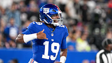 New York Giants quarterback Jameis Winston 