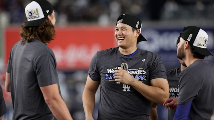 Shohei Ohtani acaba de ganar la Serie Mundial con los Dodgers