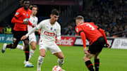 Le Stade Rennais et l'OM s'affrontent ce dimanche.