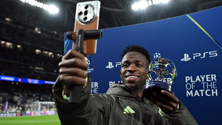 Vinícius Júnior, destaque do Real Madrid, alcança marca inédita na Champions League Vinícius Júnior, destaque do Real Madrid, alcança marca inédita na Champions League