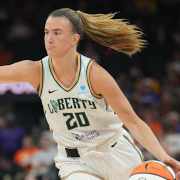 The New York Liberty and guard Sabrina Ionescu are favored on Sunday at home.